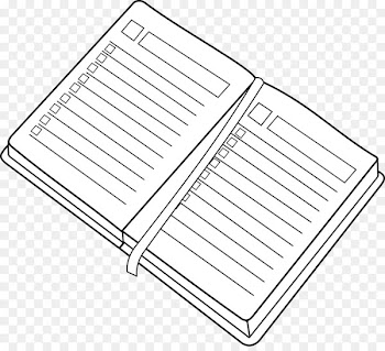 Personal organizer Notebook Clip art - Agenda 