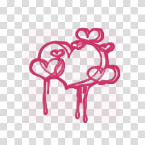 Personalization for Girls, red heart transparent background PNG clipart