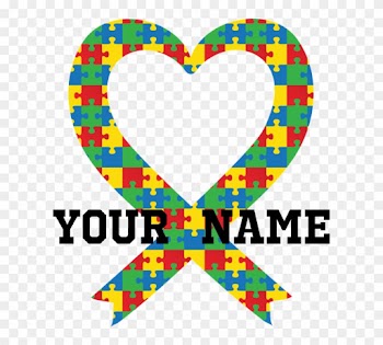 Personalized Autism Awareness Button - Snoopy Soccer