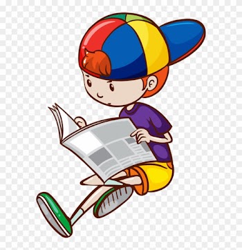 Personnages, Illustration, Individu, Personne, Gens - Girl Reading Clipart