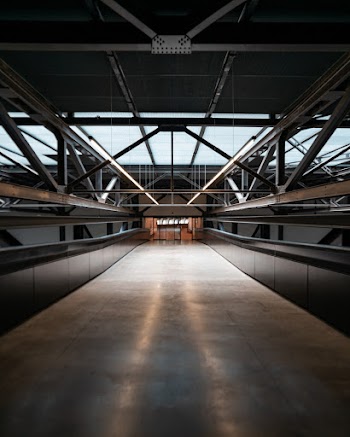 Perspective Photo Of A Steel Bridge