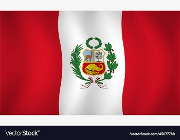 peru flag background