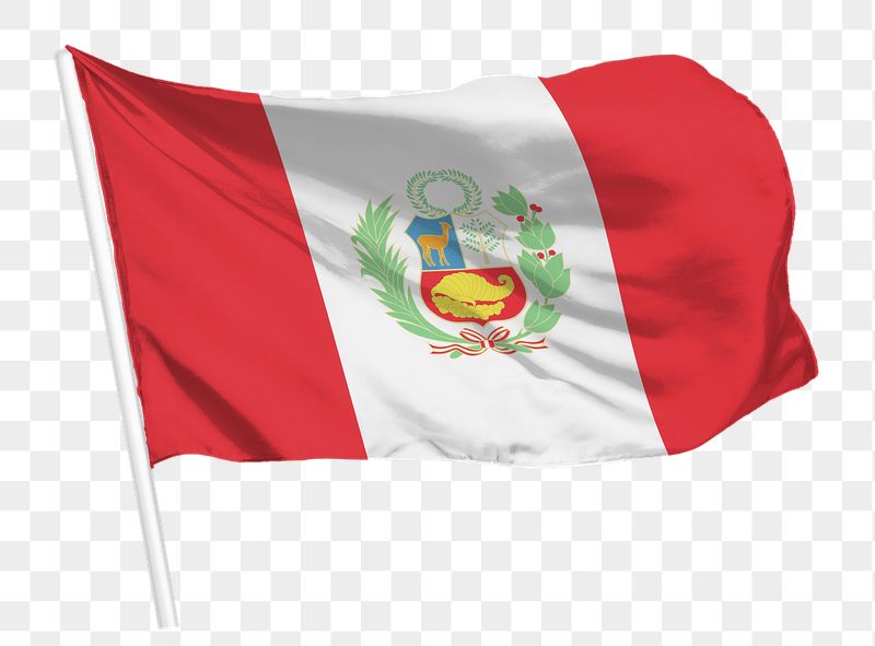 Peru flag png waving, national | Free PNG - rawpixel