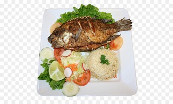 Pescado frito French fries Fish fry Fried fish Spanish omelette - fried shrimp 