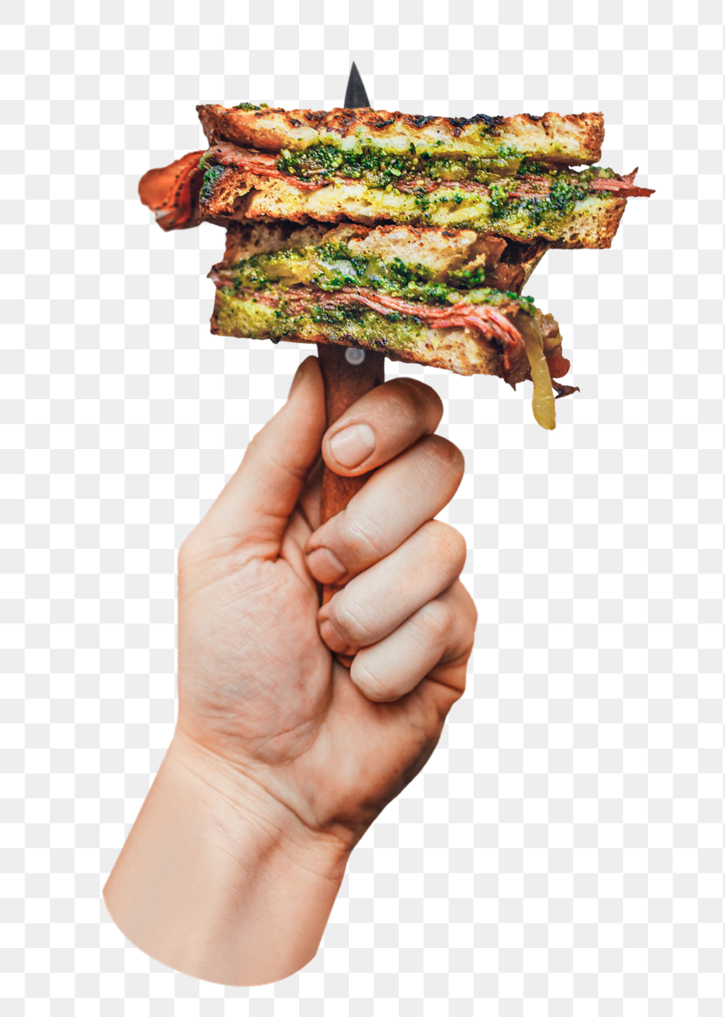 Pesto sandwich png sticker, transparent | Free PNG - rawpixel