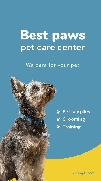 Pet care Facebook story template | Free PSD Template - rawpixel