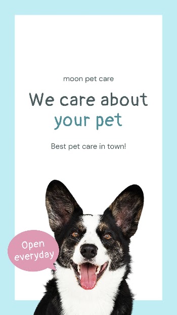 Pet care Facebook story template | Free PSD Template - rawpixel