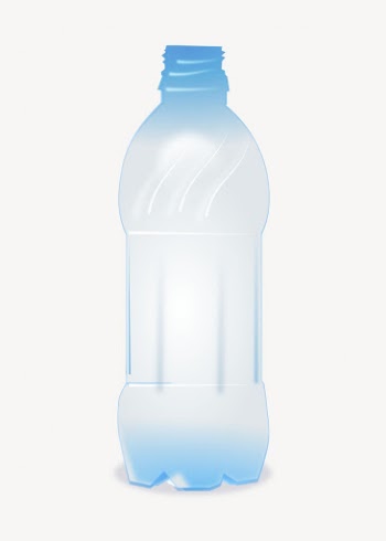 PET plastic bottle clipart, collage | Free PSD - rawpixel