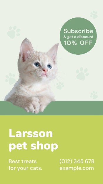 Pet shop Facebook story template | Free Vector Template - rawpixel