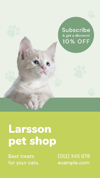 Pet shop Instagram post template | Free PSD Template - rawpixel