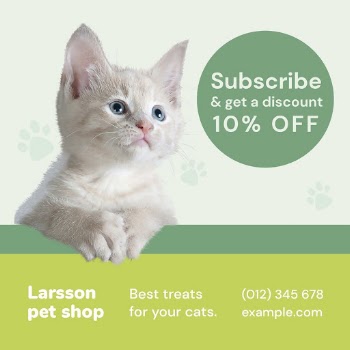Pet shop Instagram post template | Free PSD Template - rawpixel