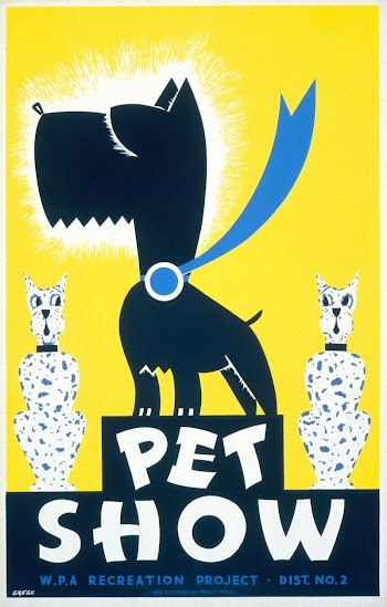 Pet show WPA recreation project, | Free Photo Illustration - rawpixel