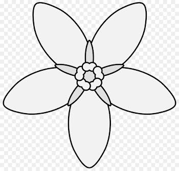 Petal Clip art Insect Flower Pattern - peace and tranquility traceable art 