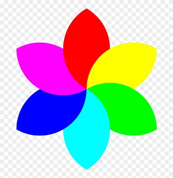 Petal Clipart Tiny Flower - Flower With 6 Petals
