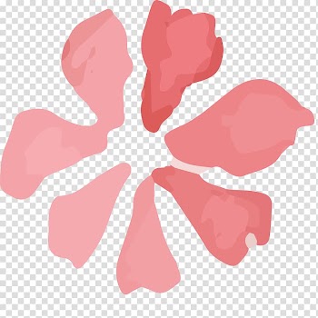 Petal Flower Oil painting Watercolor painting, Hand-painted flowers,Beautiful,watercolor,Oil painting effect,Flowers,Leaves transparent background PNG clipart