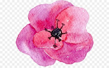 Petal Flower Portable Network Graphics Watercolor painting Image - blue rose garland 