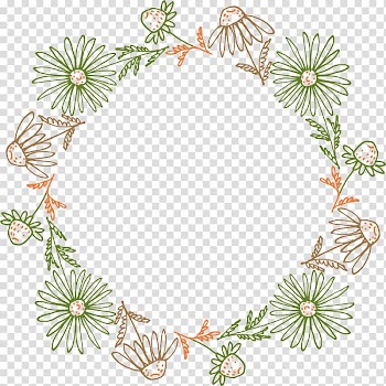 Petal Leaf, Hand painted green leaves, flowers transparent background PNG clipart