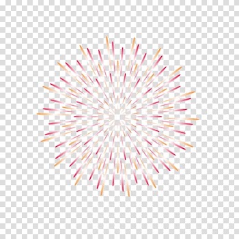 Petal Pattern, Color fireworks element transparent background PNG clipart