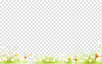 Petal Pattern, Small fresh watercolor small grass border texture transparent background PNG clipart