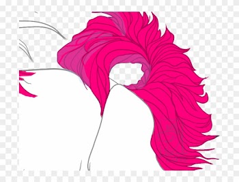 Petal Pink M Leaf Clip Art - Illustration