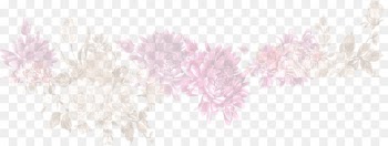 Petal Textile Pattern - Pink Chrysanthemum white peony 