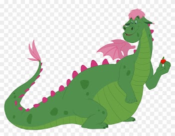Pete's Dragon Clipart - Elliot Dragon