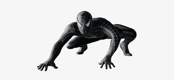 Peter Parker And Venom (symbiote) From Spider Man 3 - Black Spider ...