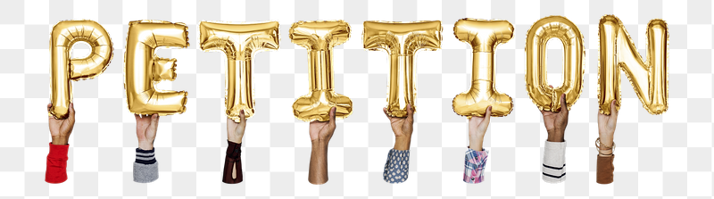 Petition word png, hands holding | Free PNG - rawpixel