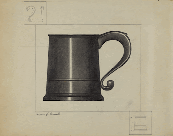 Pewter Mug (ca. 1936) by Eugene | Free Photo - rawpixel