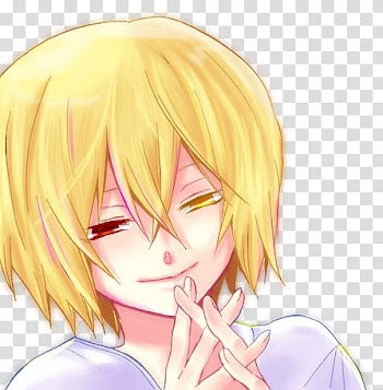 PH Colorings, yellow haired female anime character transparent background PNG clipart