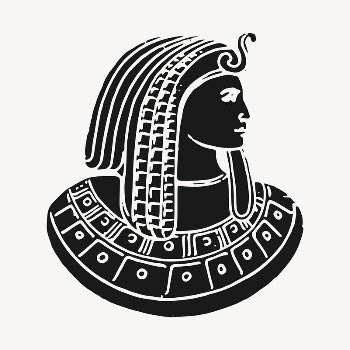 Pharaoh clipart, vintage Egyptian illustration | Free Vector - rawpixel