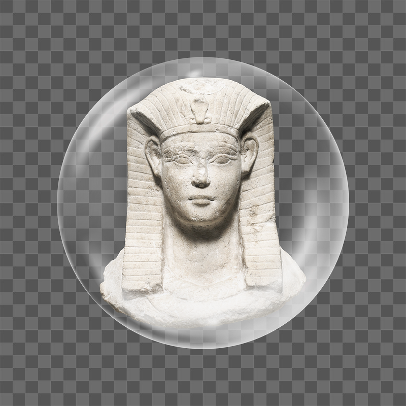 Pharaoh png vintage sculpture sticker, | Free PNG - rawpixel