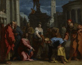 Pharisees bring a woman accused | Free Photo - rawpixel