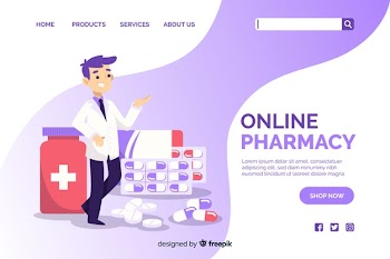 Pharmacy landing page