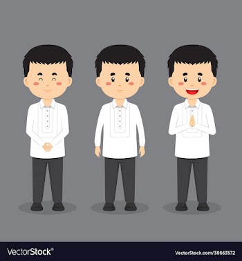 philippines character with various expression