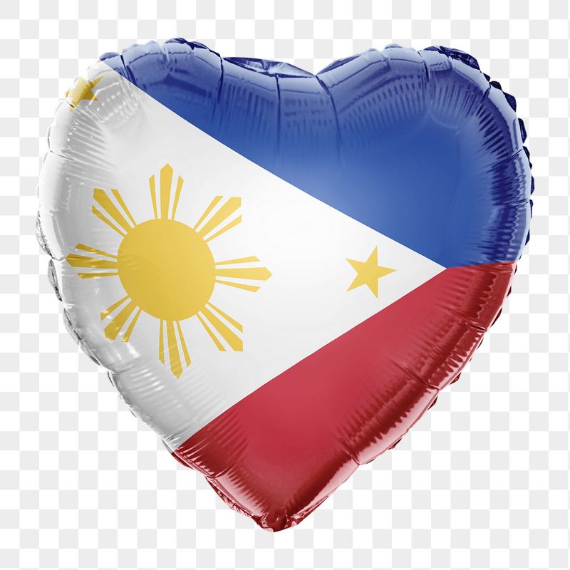 Philippines flag png balloon on transparent | Free PNG - rawpixel