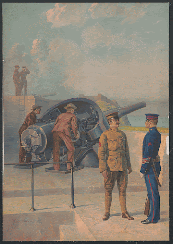 Phillippines coast Artillery on the plains | Free Photo - rawpixel