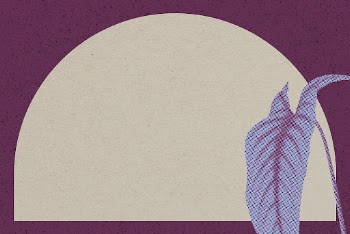 Philodendron frame background, purple halftone | Free Photo - rawpixel