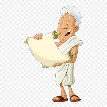 Philosopher Cartoon Philosophy Illustration - Vector Man 