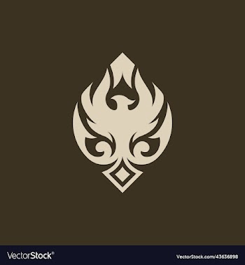 phoenix ornament luxury creative logo