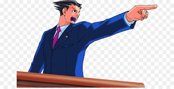 Phoenix Wright Ace Attorney, Phoenix Wright Ace Attorney Trilogy, Apollo Justice Ace Attorney, Cartoon, Gesture PNG