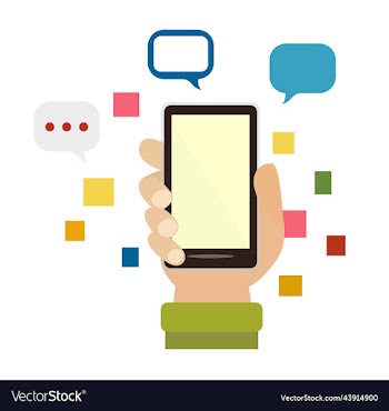 phone and messengers communications and