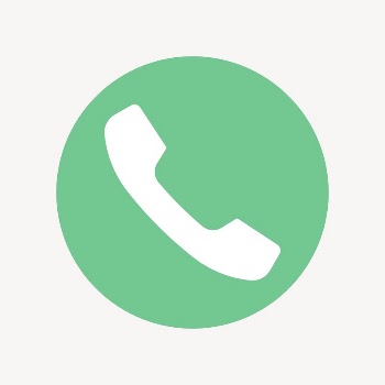 Phone call app icon, flat | Free Icons - rawpixel