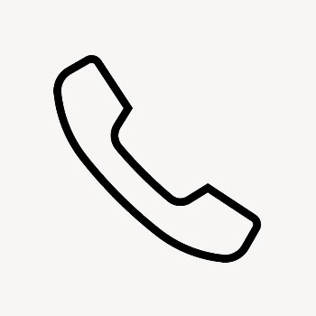 Phone call app line icon, | Free Icons - rawpixel