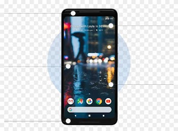 Phone - Camera - Google Pixel 2 Xl Otterbox Symmetry Case - Black