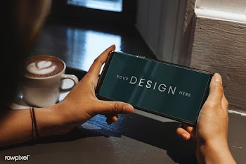 Phone screen mockup | Free stock psd mockup - 1077887
