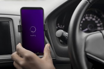Phone screen mockup, navigation system | Free PSD Mockup - rawpixel