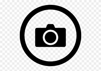 Photo Camera Filled Symbol Of The Tool In Circular - Photography