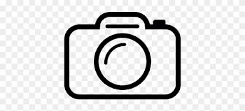 Photo Camera Vintage Vector - Camara Fotografica Dibujada Png