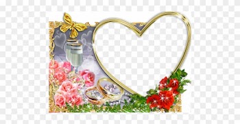 Photo Frame - Gold Wedding - Valentine Picture Frames